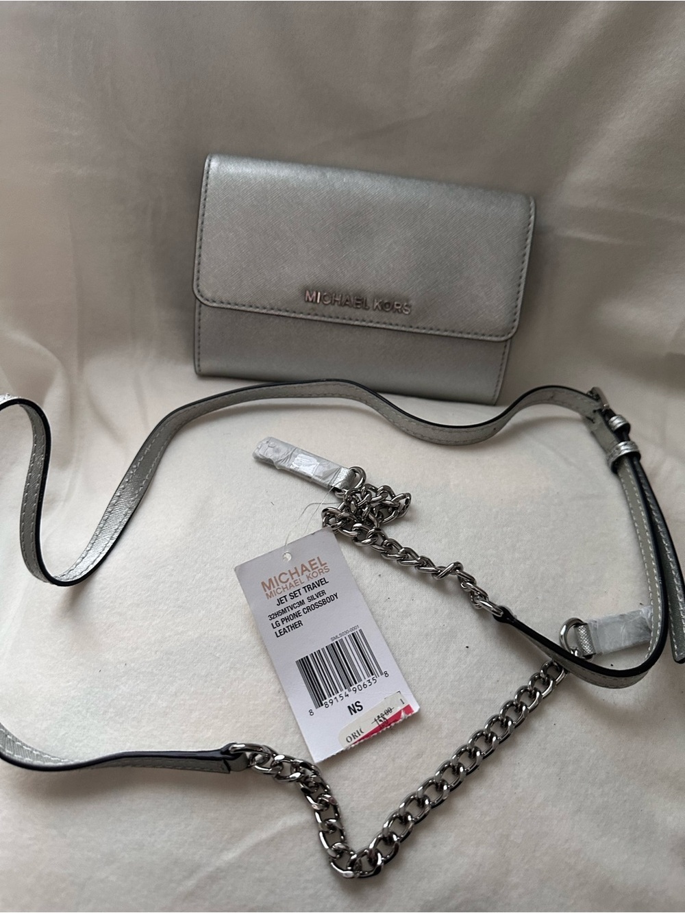 Michael Kors Jet Set Travel PhoneCase Clutch or Crossbody - NWT